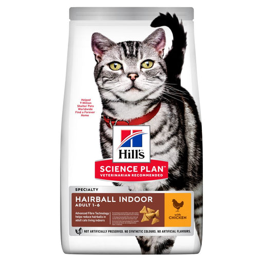 Hill's Science Plan Adult Indoor Chicken Cat Food - 3kg