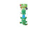 GiGwi Crocodile Plush Dog Toy with TPR Neck