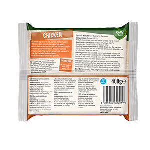 Natures Menu Frozen Just Chicken Mince Dog Food 400g