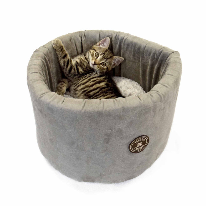Danish Design Arctic Suede Cat Cosy Fur Bed