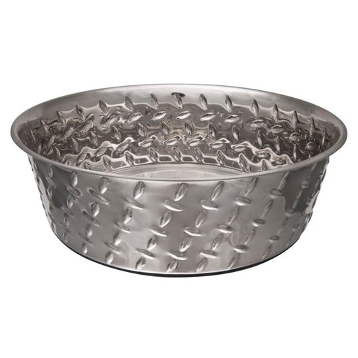 Diamond Plate Bowl With Non-Skid Bottom 946ML