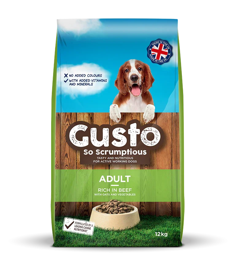 Gusto Adult Dry Dog Food 12kg