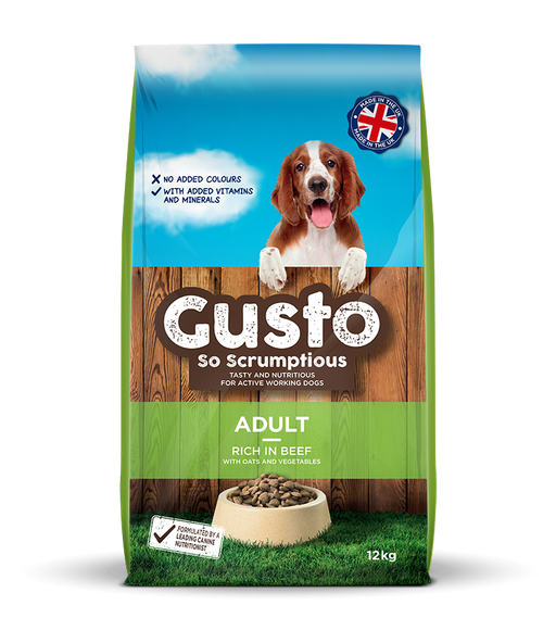 Gusto Adult Dry Dog Food 12kg