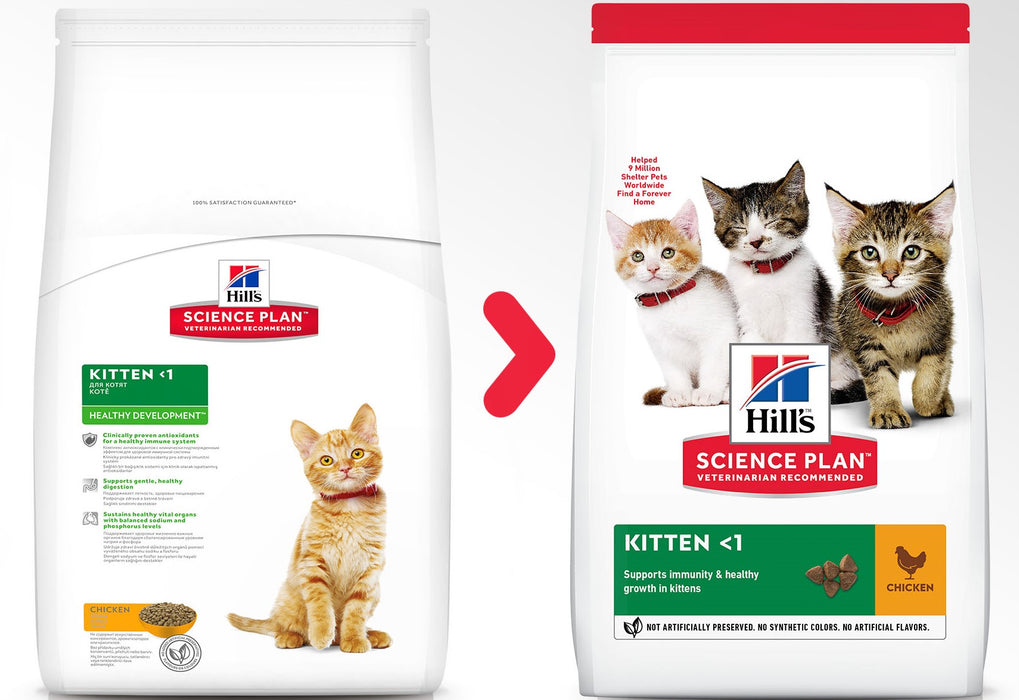 Hill's Science Plan Kitten with Chicken Dry Cat Food 1.5kg