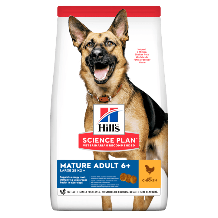 Hill's Science Plan Adult 6+ Large Breed Mature with Chicken Dry Dog Food 14kg