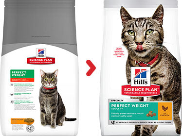Hill's Science Plan Adult Perfect Weight with Chicken Dry Cat Food
