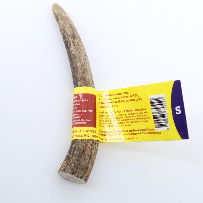 Antos Antler Natural Dog Chew Small 50 - 75g - 1