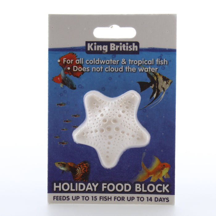 King British Holiday Food Block for Tropical and Coldwater fish