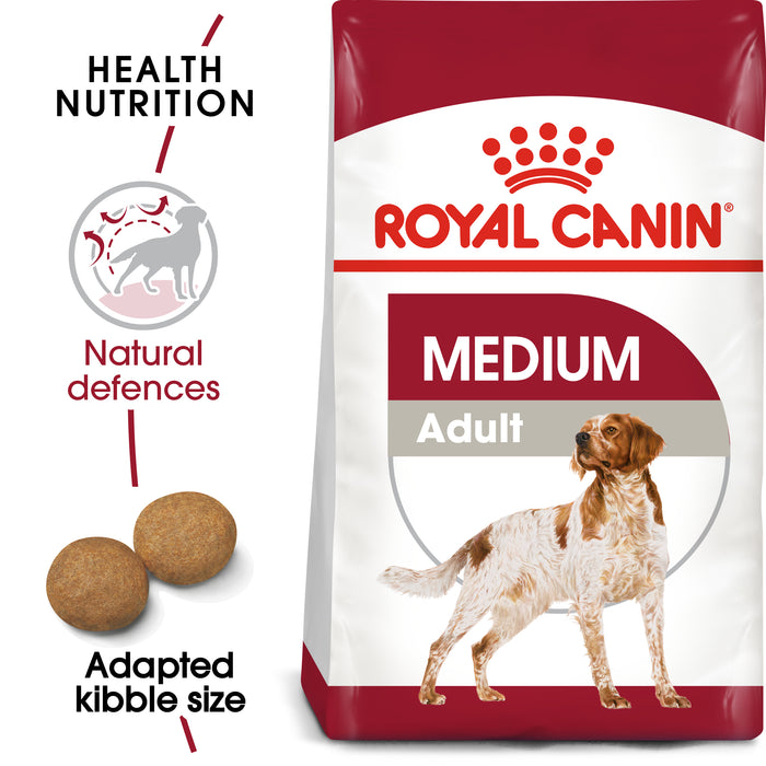 ROYAL CANIN® Medium Adult Dry Dog Food - 4kg