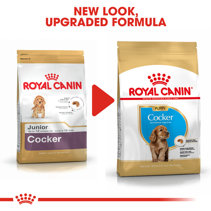 Royal Canin Puppy Cocker Spaniel Dry Dog Food 3kg
