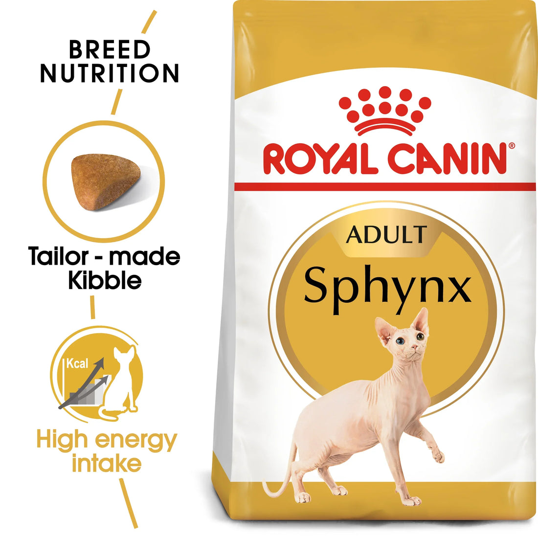 Royal Canin Adult Sphynx Dry Cat Food 10kg