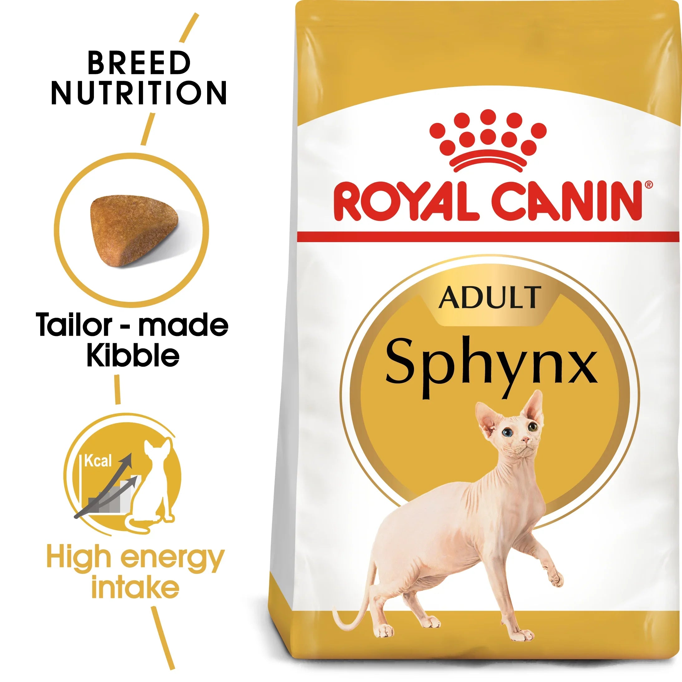 Royal Canin Adult Sphynx Dry Cat Food 10kg