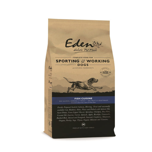Eden 80/20 Fish Cuisine Working and Sporting Dry Dog Food 15kg