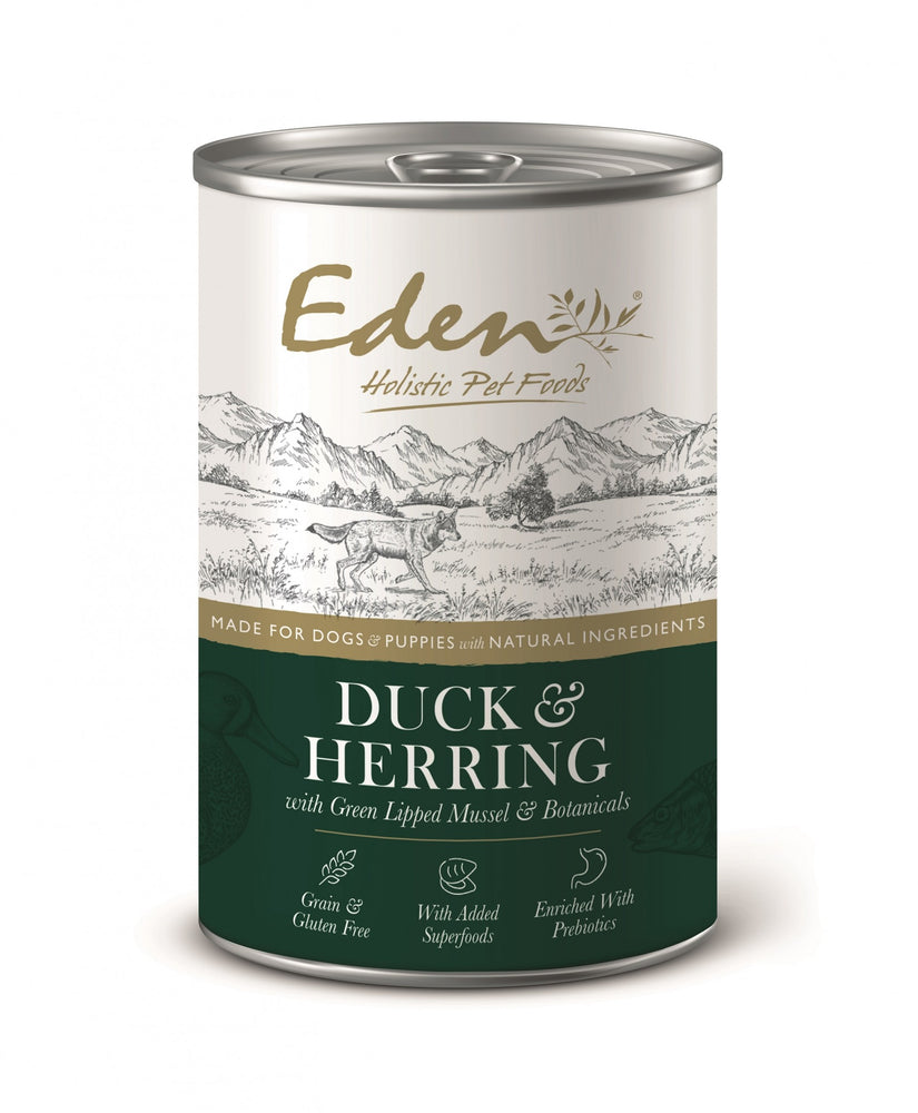 Eden Gourmet Duck and Herring Wet Dog Food for All Life Stages