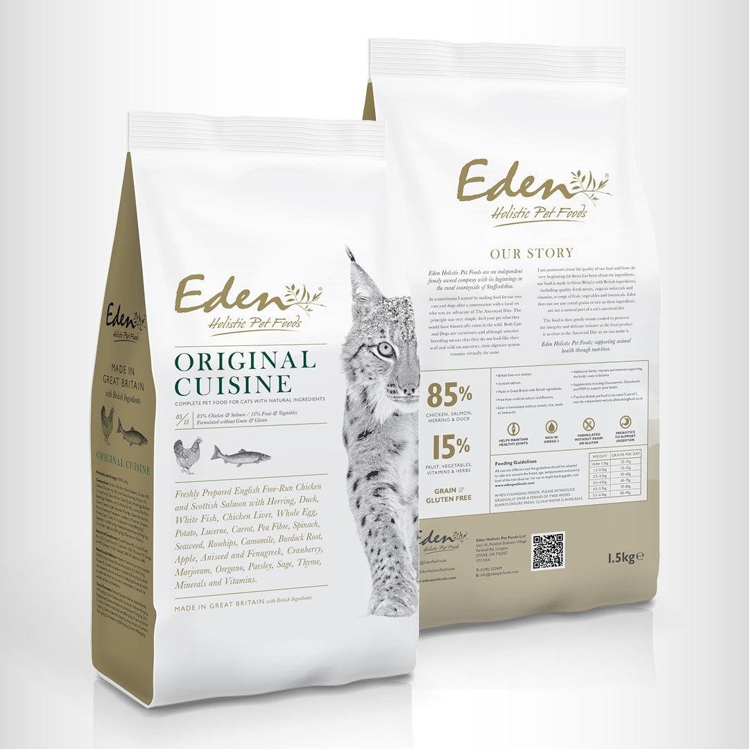 Eden 85/15 Original Cuisine Dry Cat Food for All Life Stages