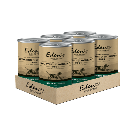 Eden Wet Food for Working and Sporting Dogs: Original Cuisine