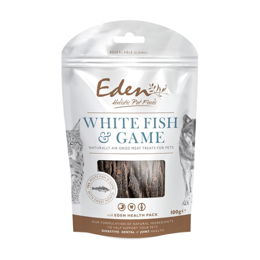 Eden White Fish and Game Treat for Dogs and Cats All Life Stages - 100g