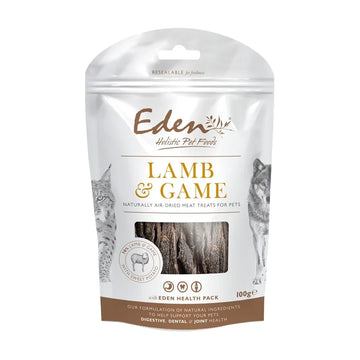 Eden Lamb and Game Treat for Dogs and Cats All Life Stages - 100g