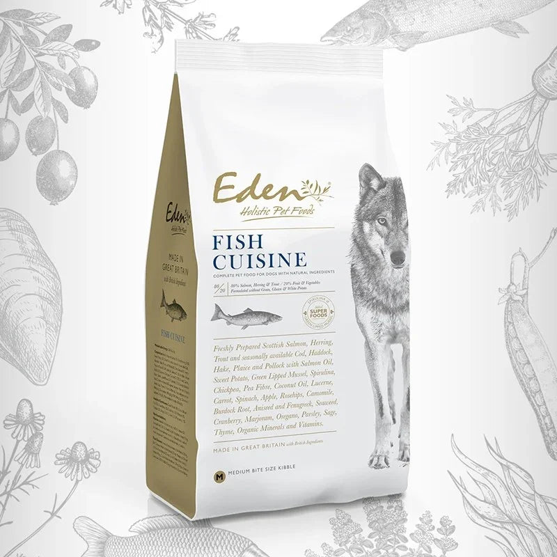 Eden 80/20 Fish Cuisine Adult Dry Dog Food 6kg