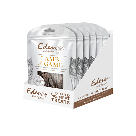 Eden Lamb and Game Treat for Dogs and Cats All Life Stages - 100g