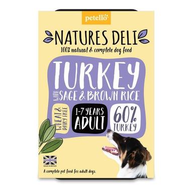 Natures Deli Turkey with Sage and Brown Rice 400g