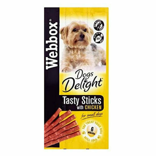 Webbox Dogs Delight Treats 6 sticks