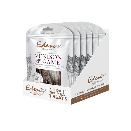 Eden Venison and Game Treat for Dogs and Cats All Life Stages - 100g